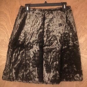 Orla Kiely Brown Cat skirt